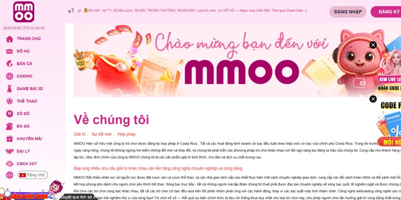 MMOO Goscreen ⭐️ Link Vào MMOO.COM Nổ Hũ【2026】✔️ MM OO Link +88K 22 Giải đáp 3 câu hỏi thường gặp về thương hiệu MMOO